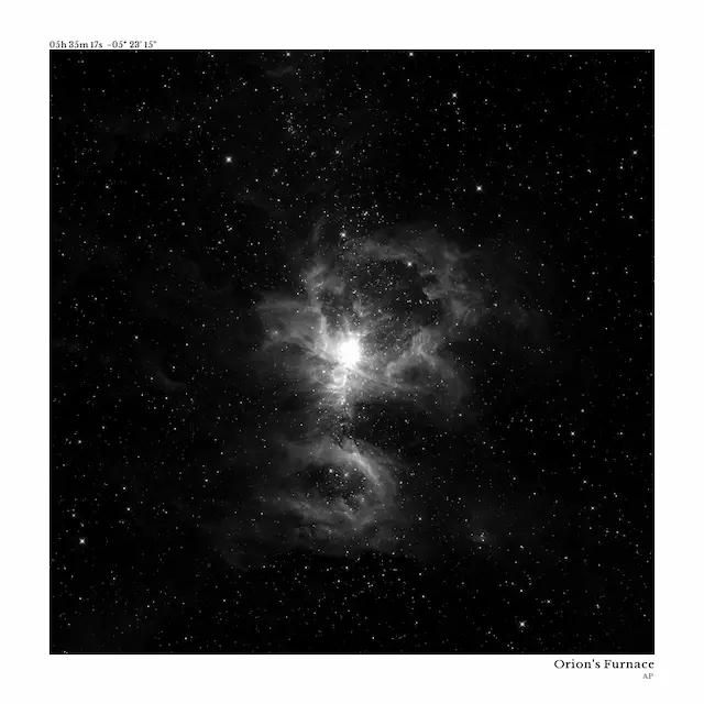 Orion's Furnace deep sky print